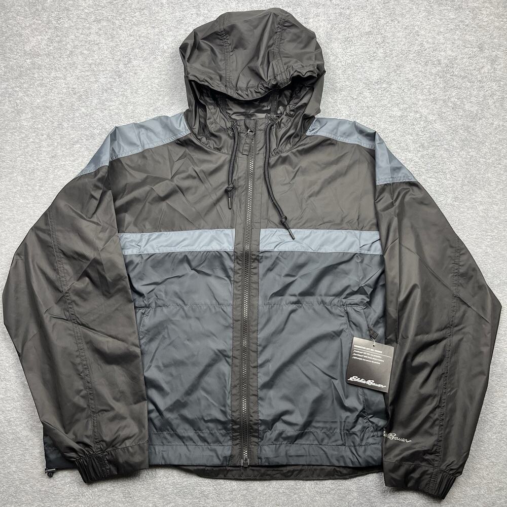 NWT Eddie Bauer Women's Momentum Jacket UPF 50+ Size XL Hooded Lightweight